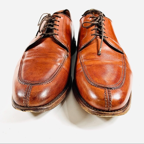 Allen Edmonds Delray Dress Shoe Leather Brown 11 - Picture 4 of 8